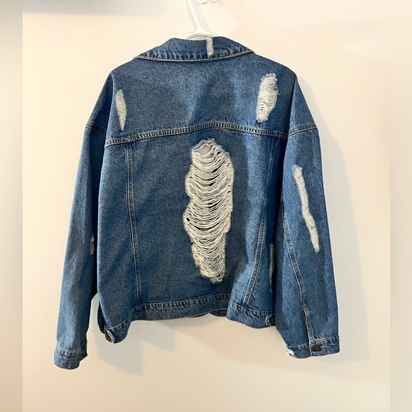 Woman’s Highway Premium Denim Jeans Jacket Size 3X - Picture 2 of 4